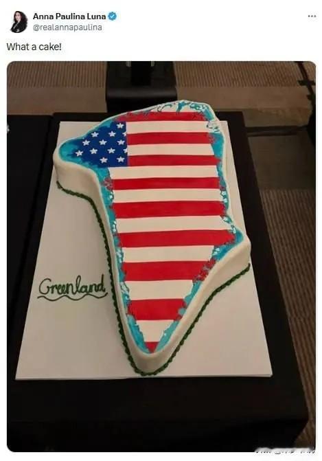 格陵兰岛真的被端上了餐桌，欧洲也不远了
格陵兰岛怎么也不会想到自己真的就这么被端