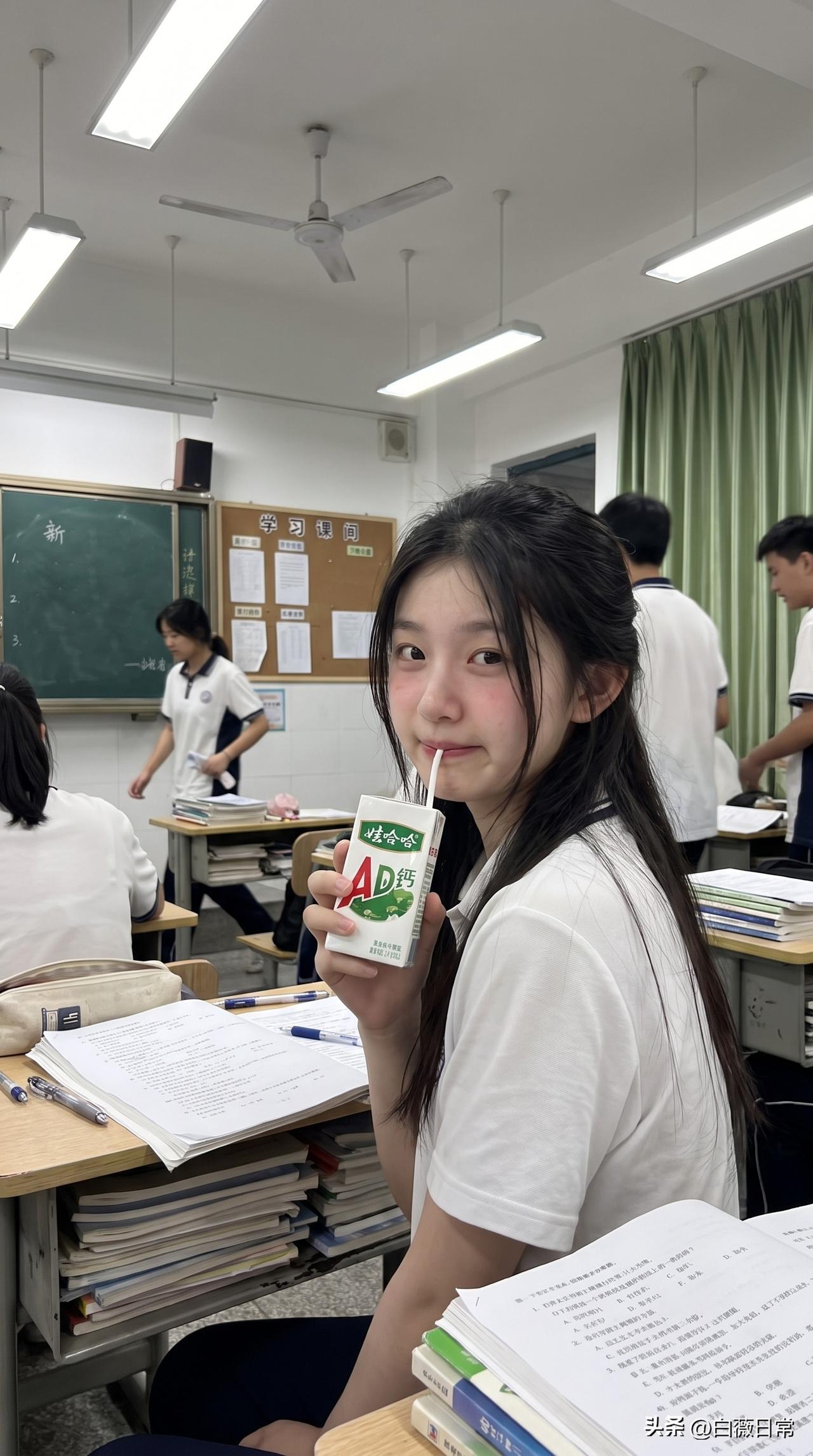 分享你青春青涩懵懂照片校园唯美瞬间 教室青春照 高中时代旧照