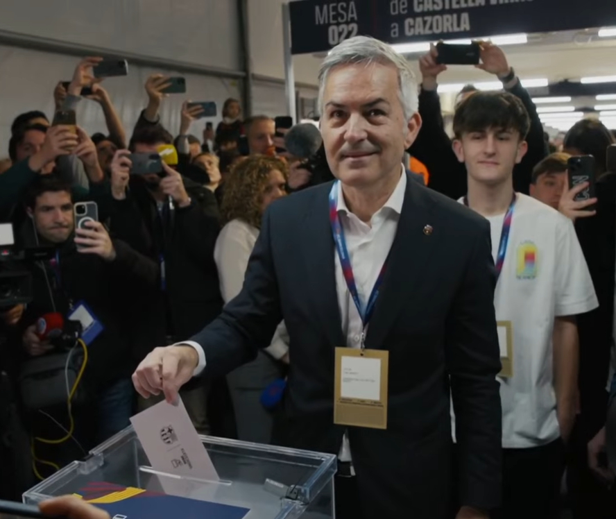 丰特也投入了他的选票。📥📥📥📥📥巴萨vs塞维利亚巴萨大选巴萨