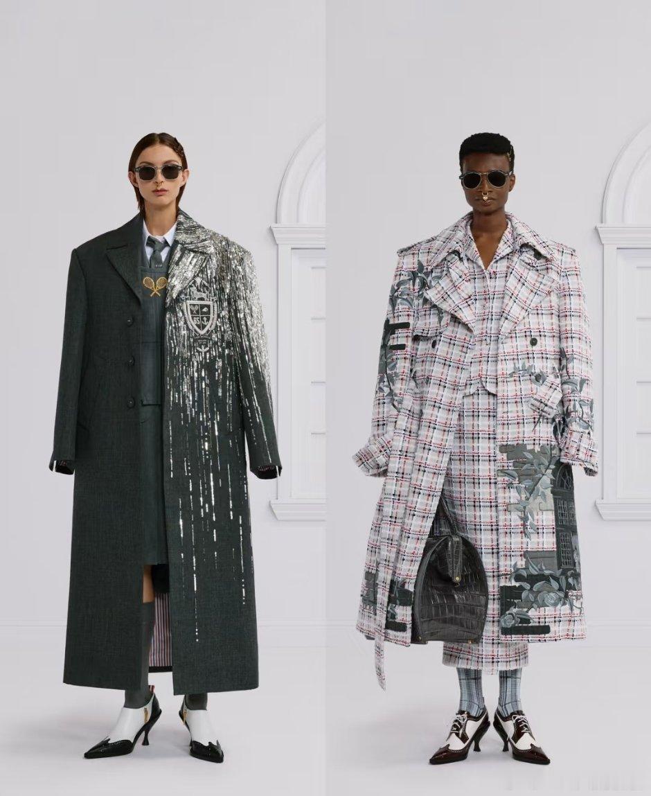 Thom Browne 2026早春系列 💕这牌子我感觉有一阵挺红的，后面又沉
