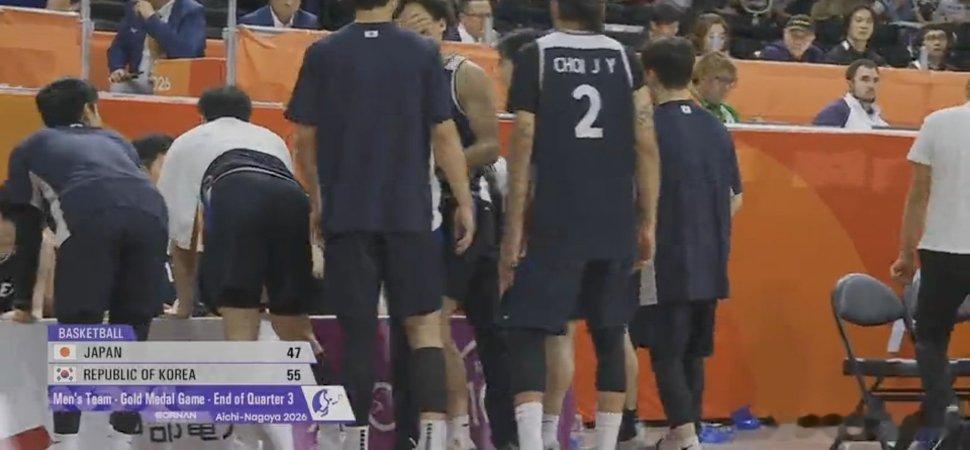 中国男篮接下来怎么办第三节比赛结束，韩国男篮55:47日本男篮！中国男篮应该看一