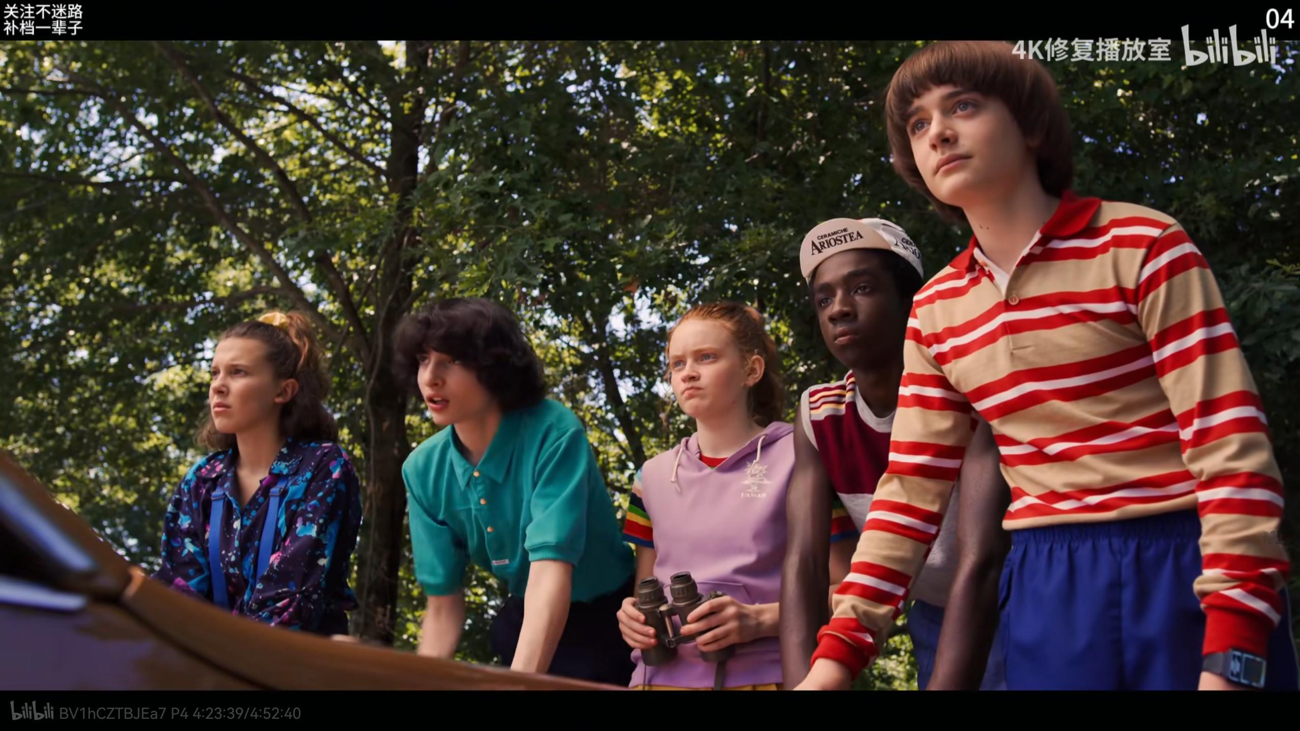 好喜欢怪奇物语这群少年组，一想到后两季他们长大了我就难受，就跟看哈利波特后面发现