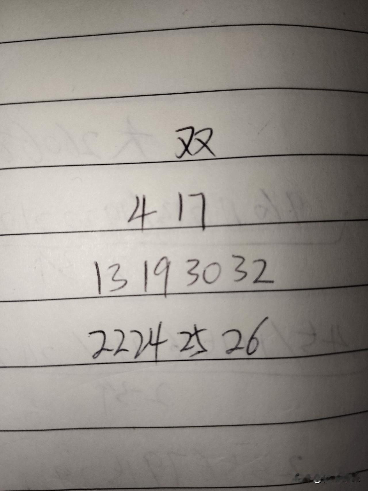 双色球260100期：这三组号码中，第一组04、17，这2码最看好04，也就是头