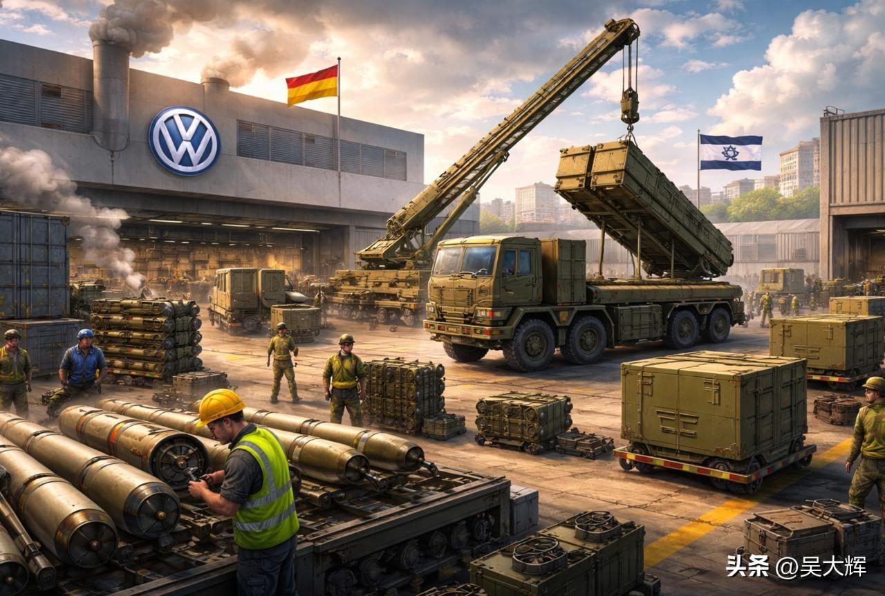 二战历史重现：德国大众一座工厂将改造为军工生产设施
 
德国汽车巨头与以色列军工