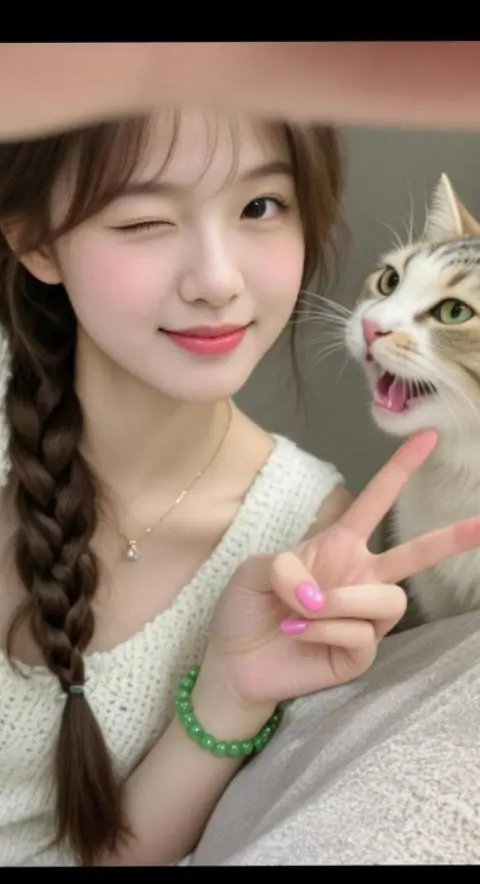 AI日系萌宠自拍 随变ai随便玩