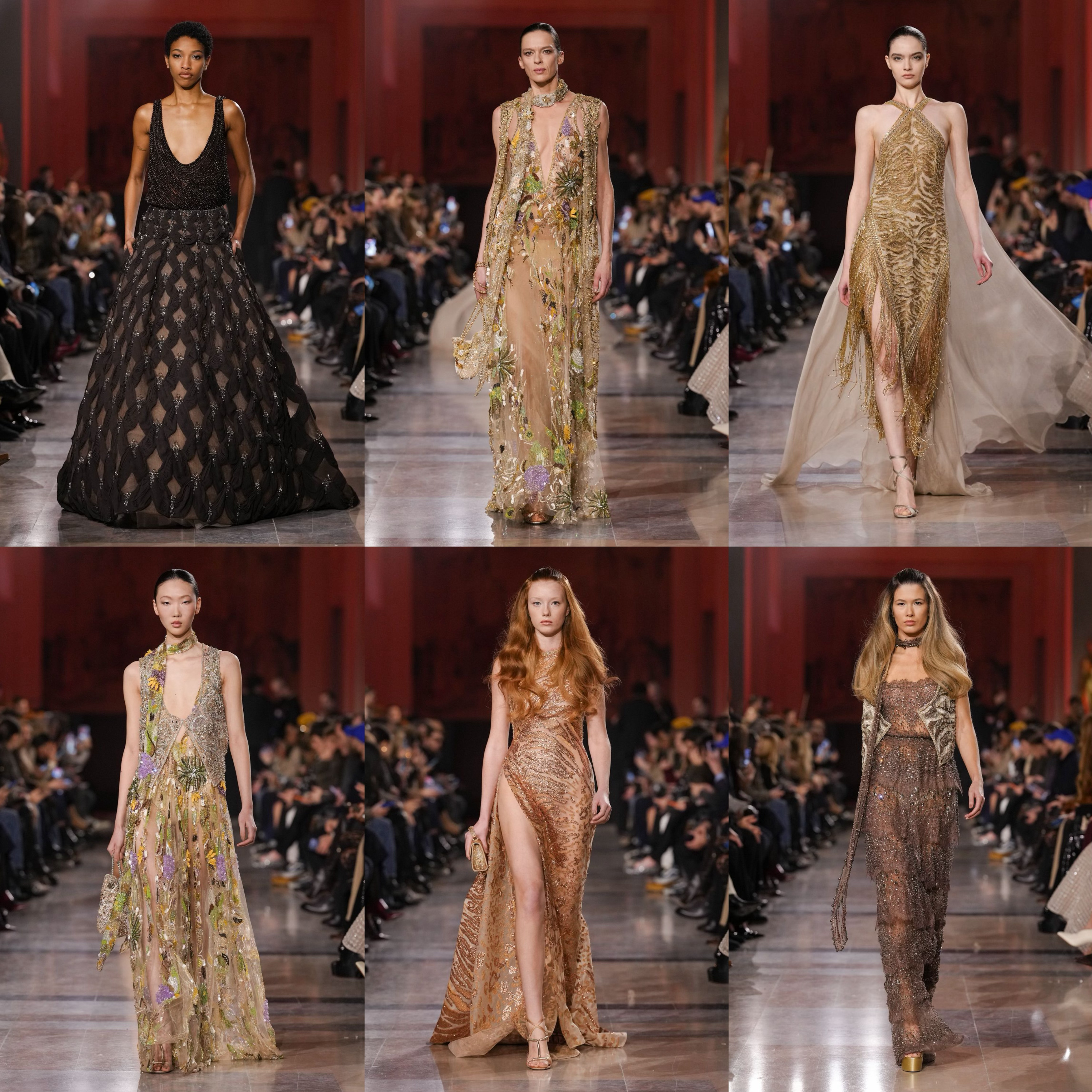 巴黎高定时装周 来自 Elie Saab 2026 春夏高定系列的 58 套 L