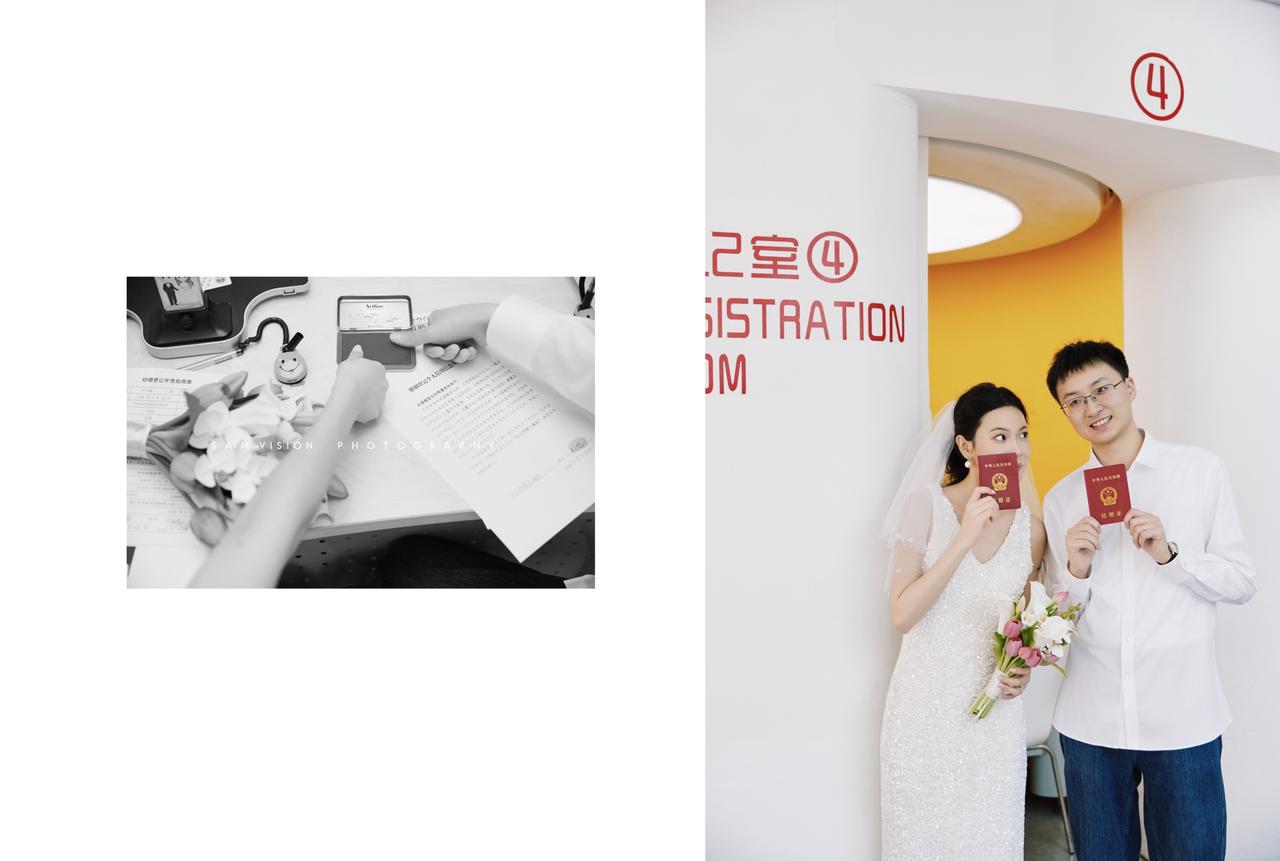 * 499
拍摄时长2.5h
领证全程＋民政局外景
底片150张以上（12张精修