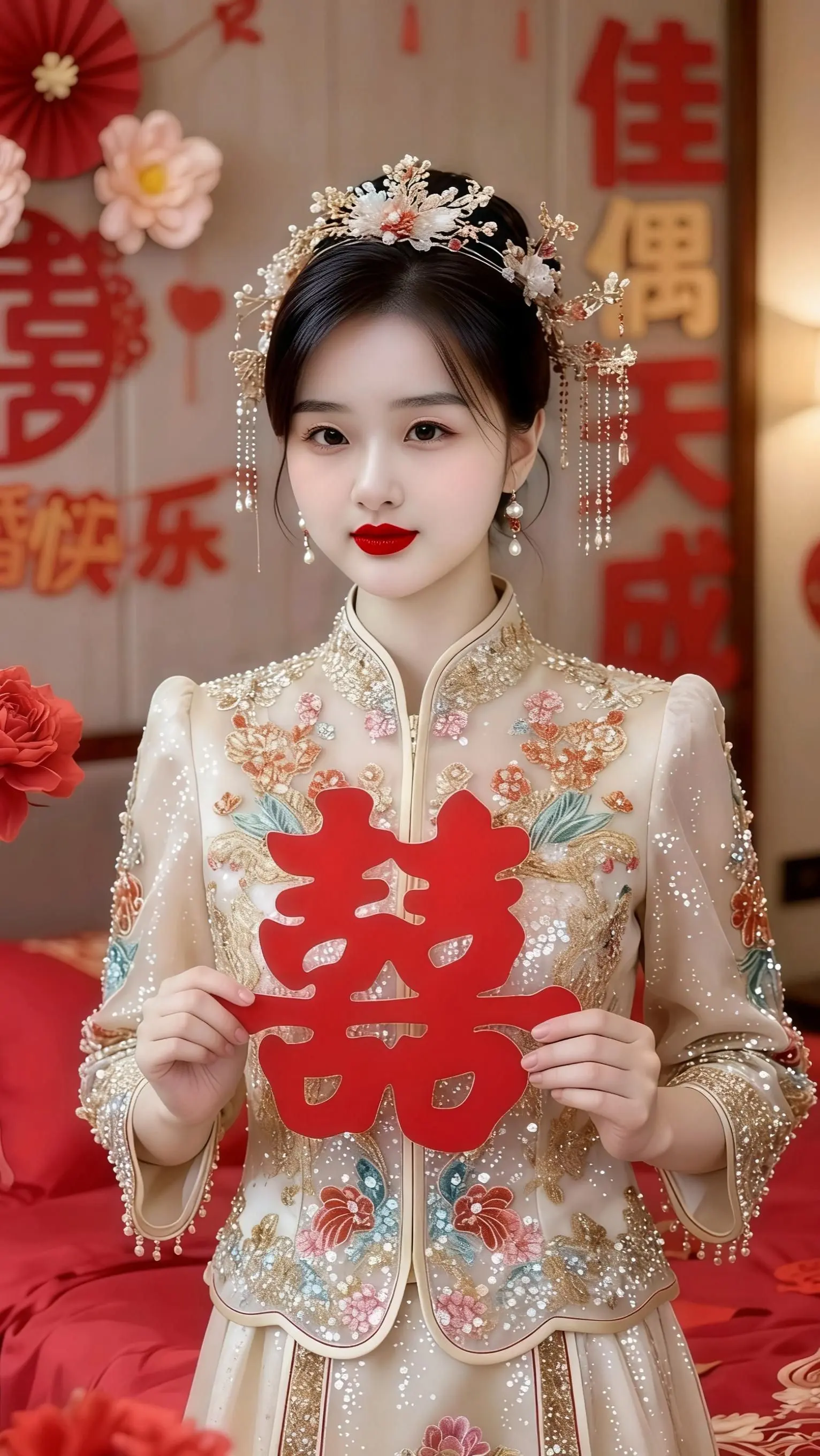 中式新娘风格 最美婚纱 我要上热们 囍事婚礼 中式嫁衣