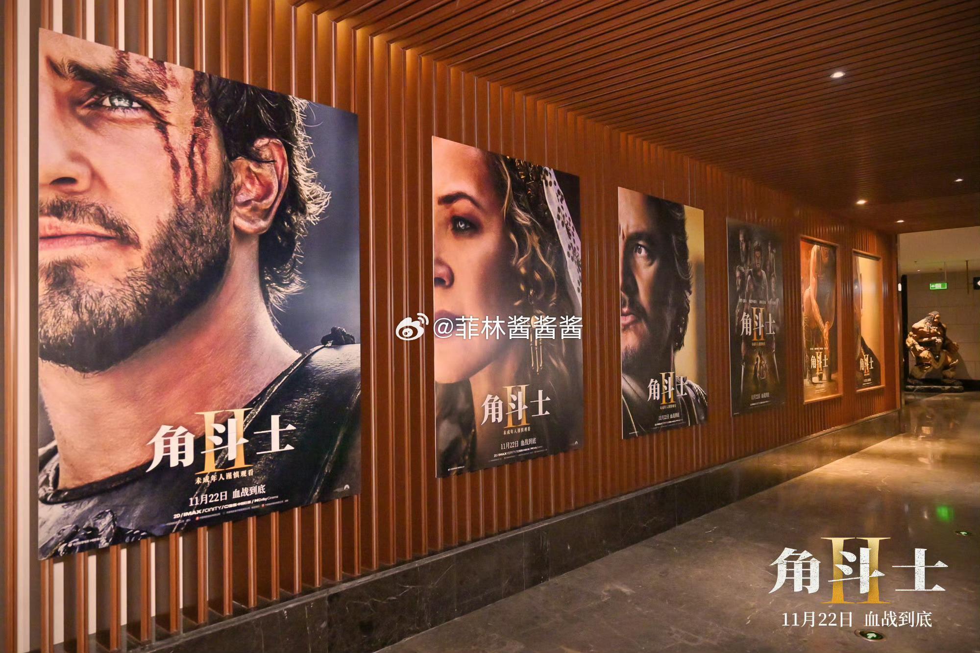 角斗士2中国首映礼  角斗士2 尺度 等了那么久，终于要来了[馋嘴]《角斗士2》