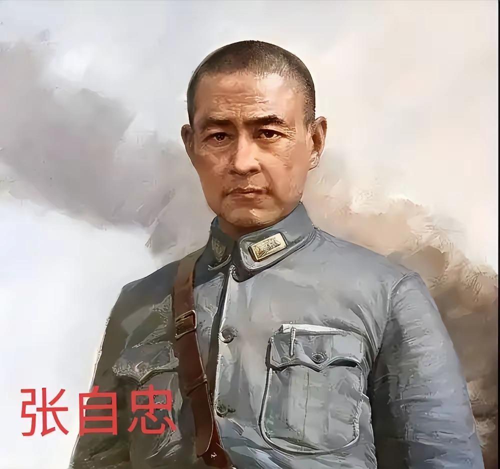 1940年，张自忠战死时，身边的随从马孝堂被日军一刀砍中脖子，日军又对着他的腹部