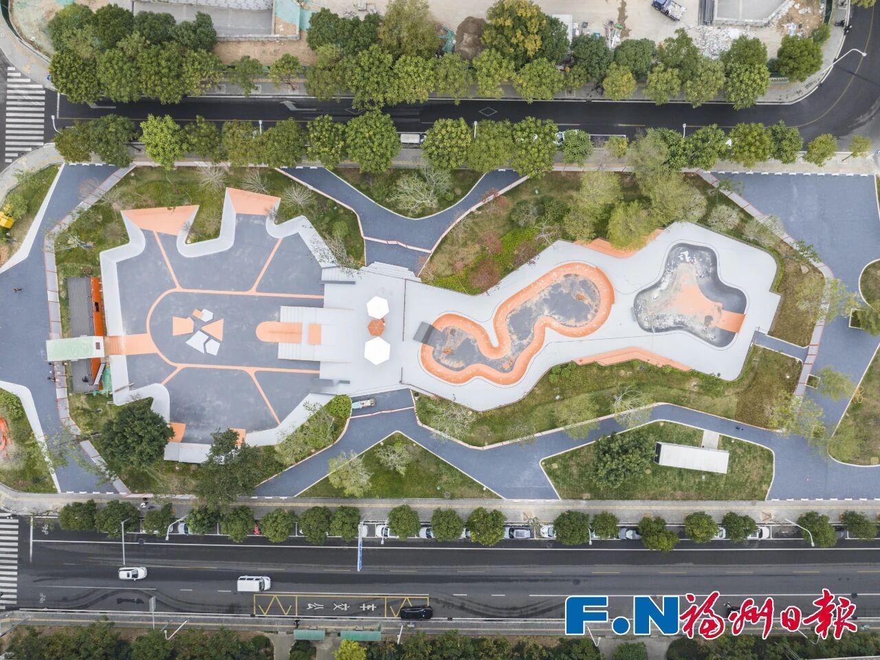 鳌峰洲体育公园极限运动场地已基本建成，计划在明年上半年对外开放，这也是福州首个专