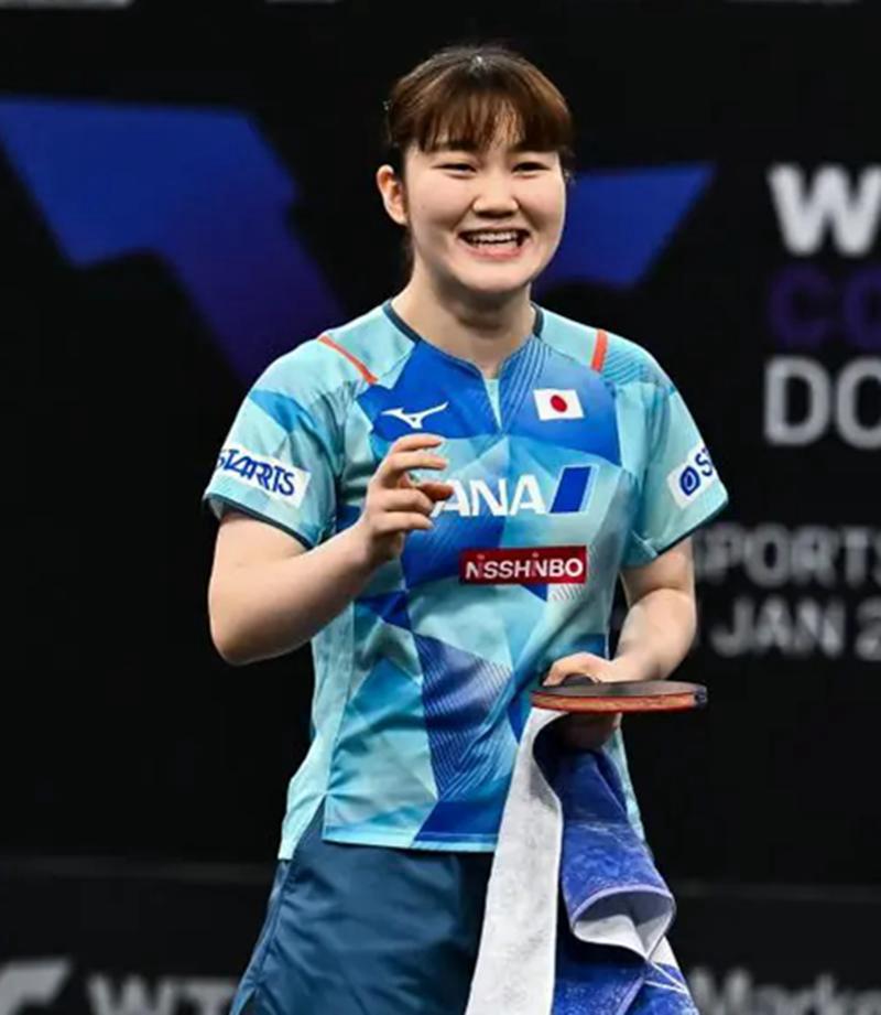 太原站比赛女单冠军不但不是桥本帆乃香，
还是日本队选手，
提前恭喜大藤沙月了。