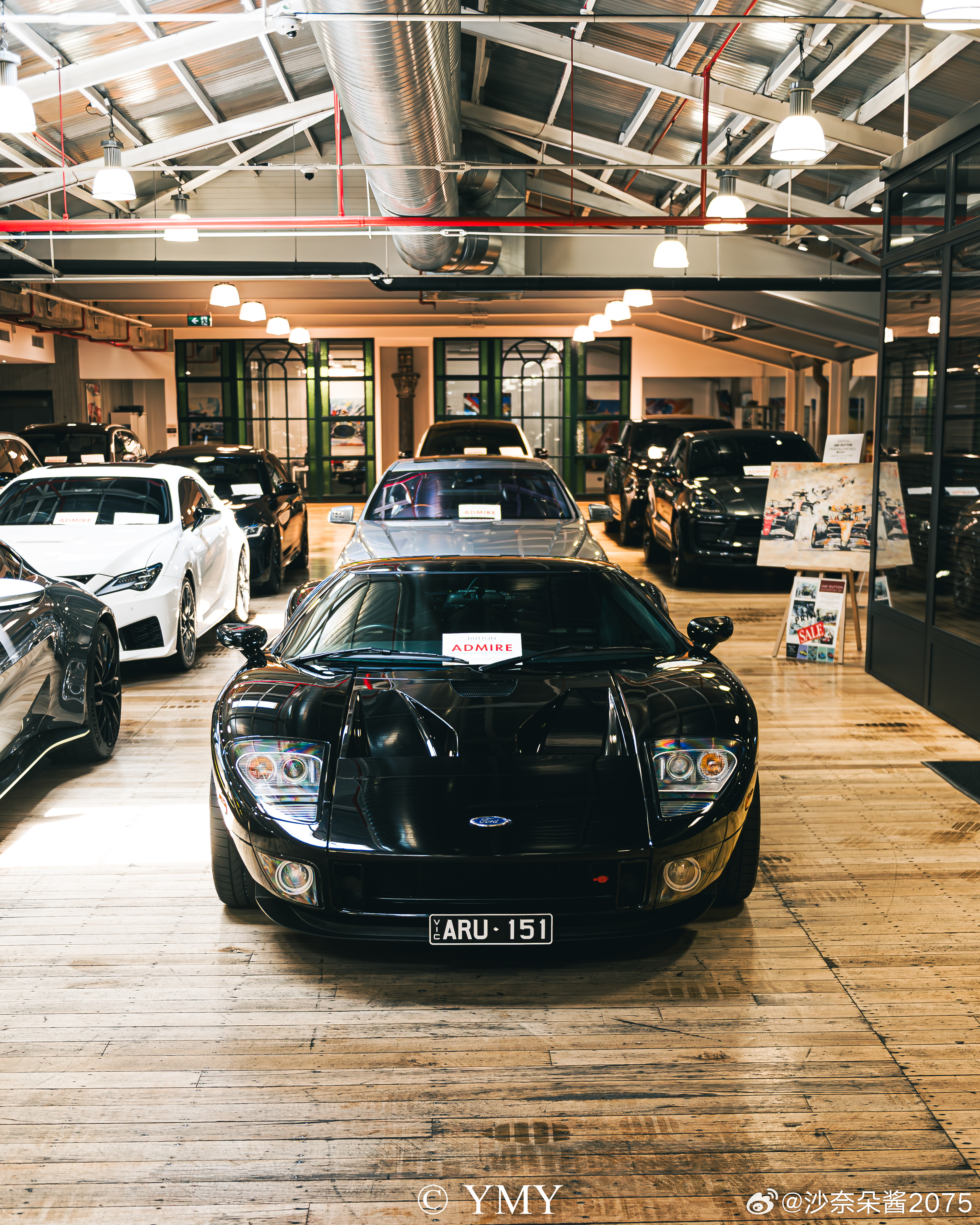 非常罕见的RHD Ford GT，由墨尔本的Crossover Car Conv