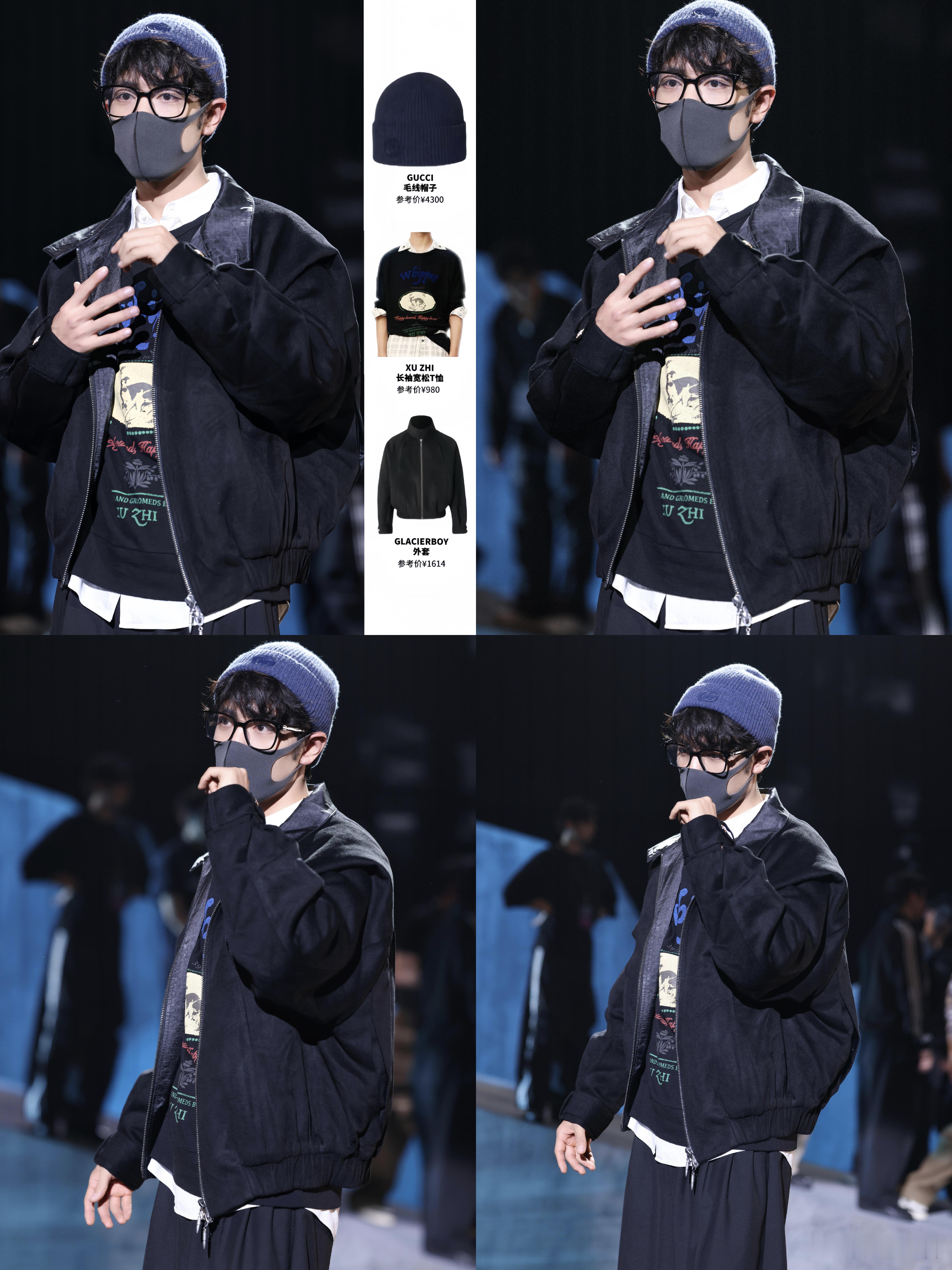 不开玩笑..此男真的是神！！！ 怎么所有衣服在他身上都有种就该他穿的感觉  小卷