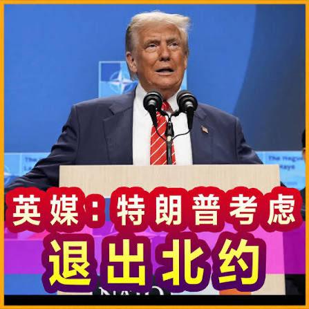特朗普再批北约“纸老虎”，威胁退出！

美国总统特朗普近日在接受英国《每日电讯报