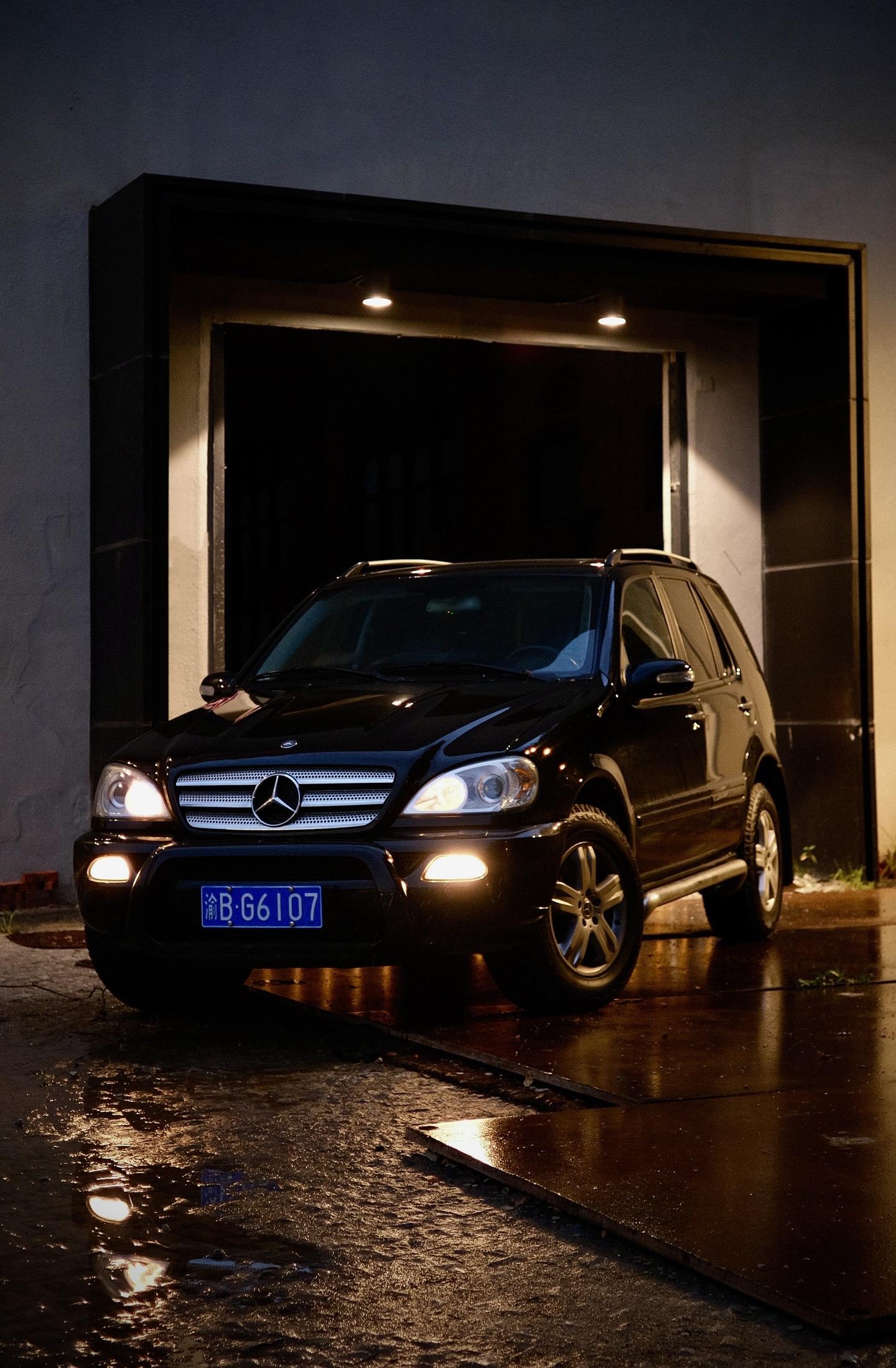 奔驰ML350  真是一台好车 ！