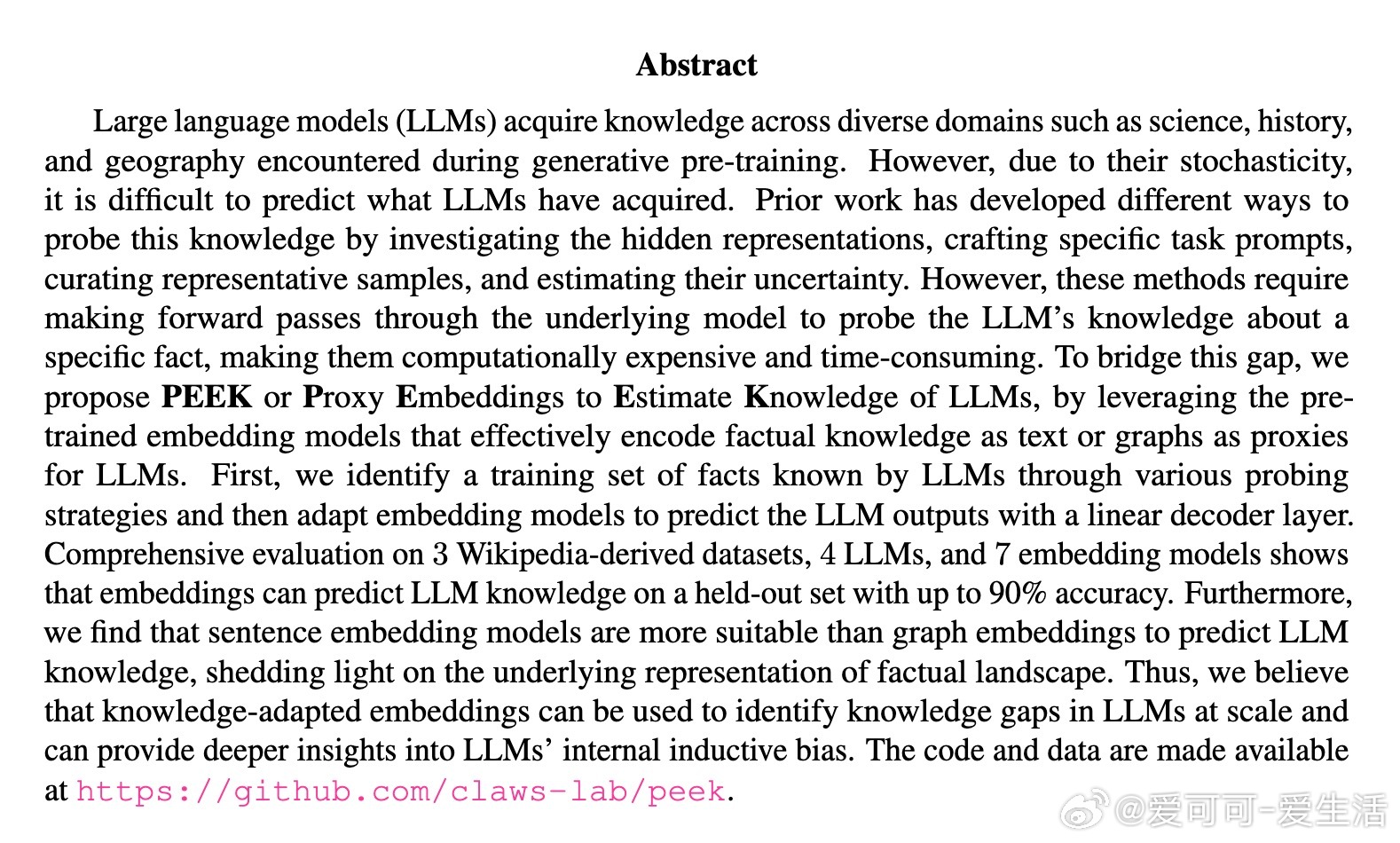 [CL]《Efficient Knowledge Probing of Larg