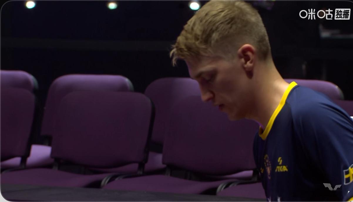 2025wtt蒙彼利埃冠军赛男子单打32-16莫雷加德3-0安东·卡尔伯格（11