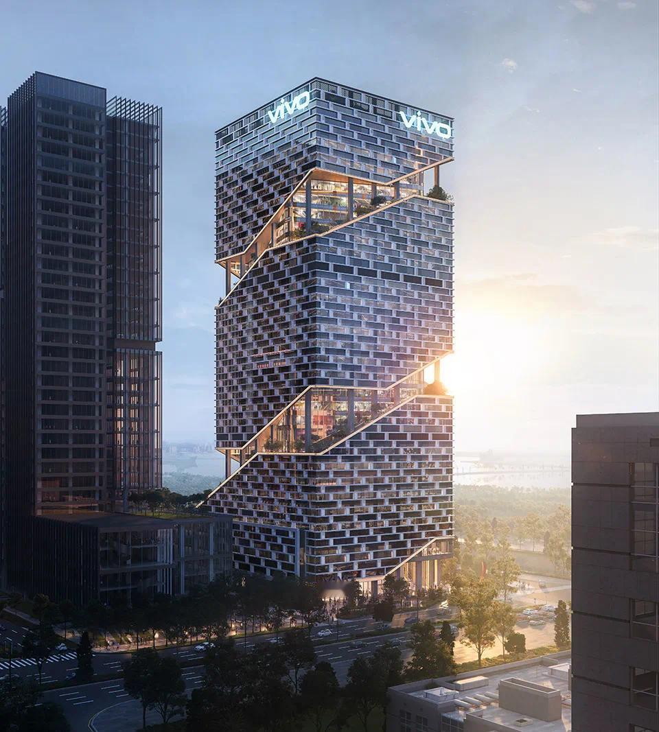 深圳vivo总部，超甲级写字楼，耗时5年建设，投资28亿，快能投入使用了

用地