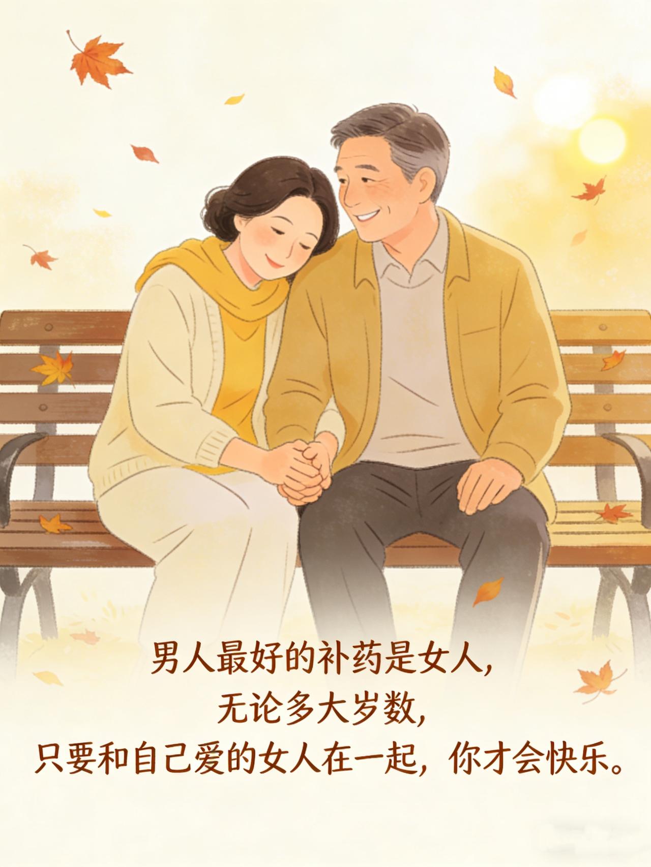 爱，是男人一生最好的补药
 
有人说，男人最好的补药，从来不是名贵的药材，不是奢