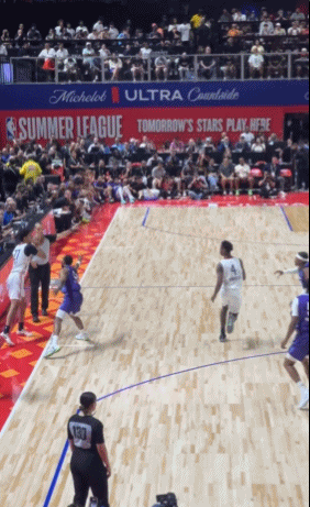 出生牛犊不怕虎，NBA新科状元郎迪班萨夏季联赛大发神威！
           