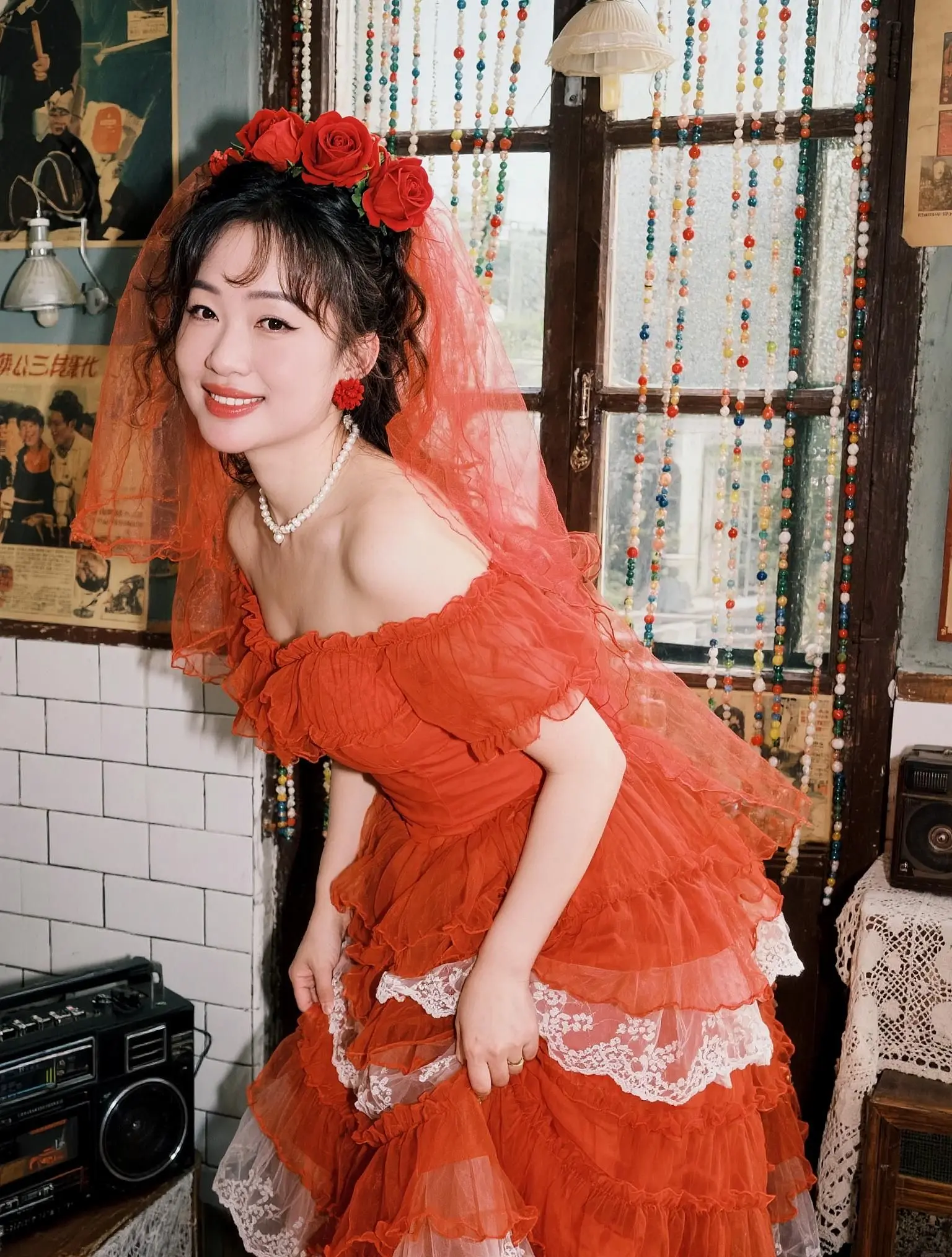 AI90年代港风婚纱写真 ai创作全新升级