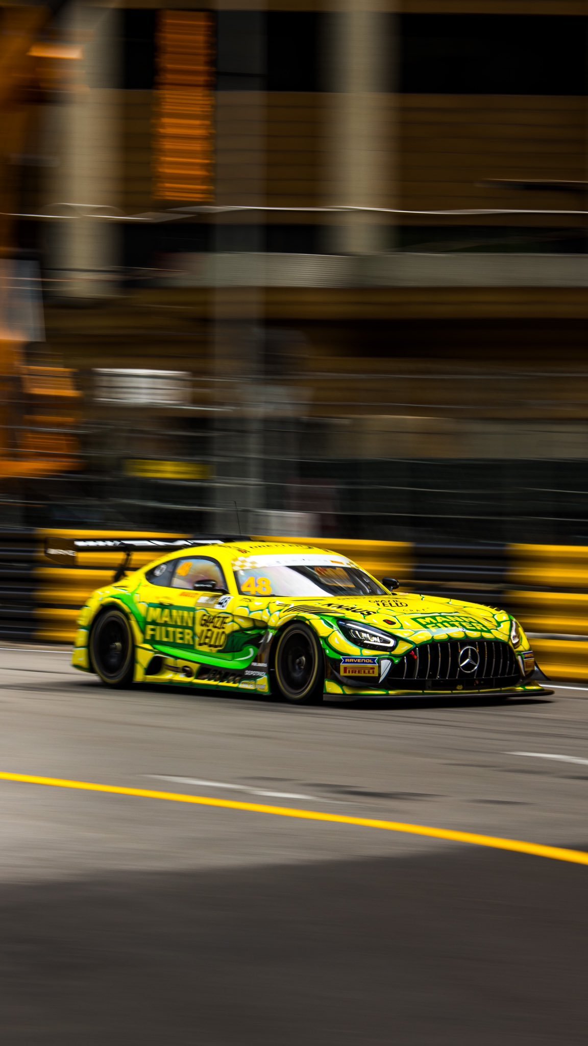 2023#FIA GT世界杯# 澳门排位赛杆位Raffaele Marciell