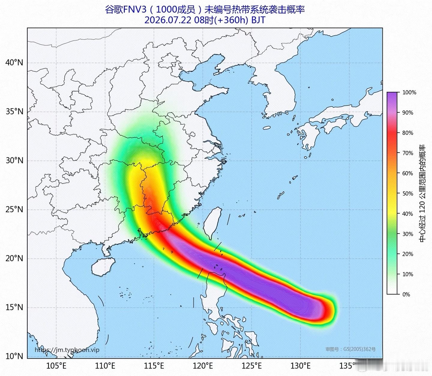 台风红霞预计周末登陆刚走一个台风，又来了一个台风红霞预计将在25日晚上至26日凌