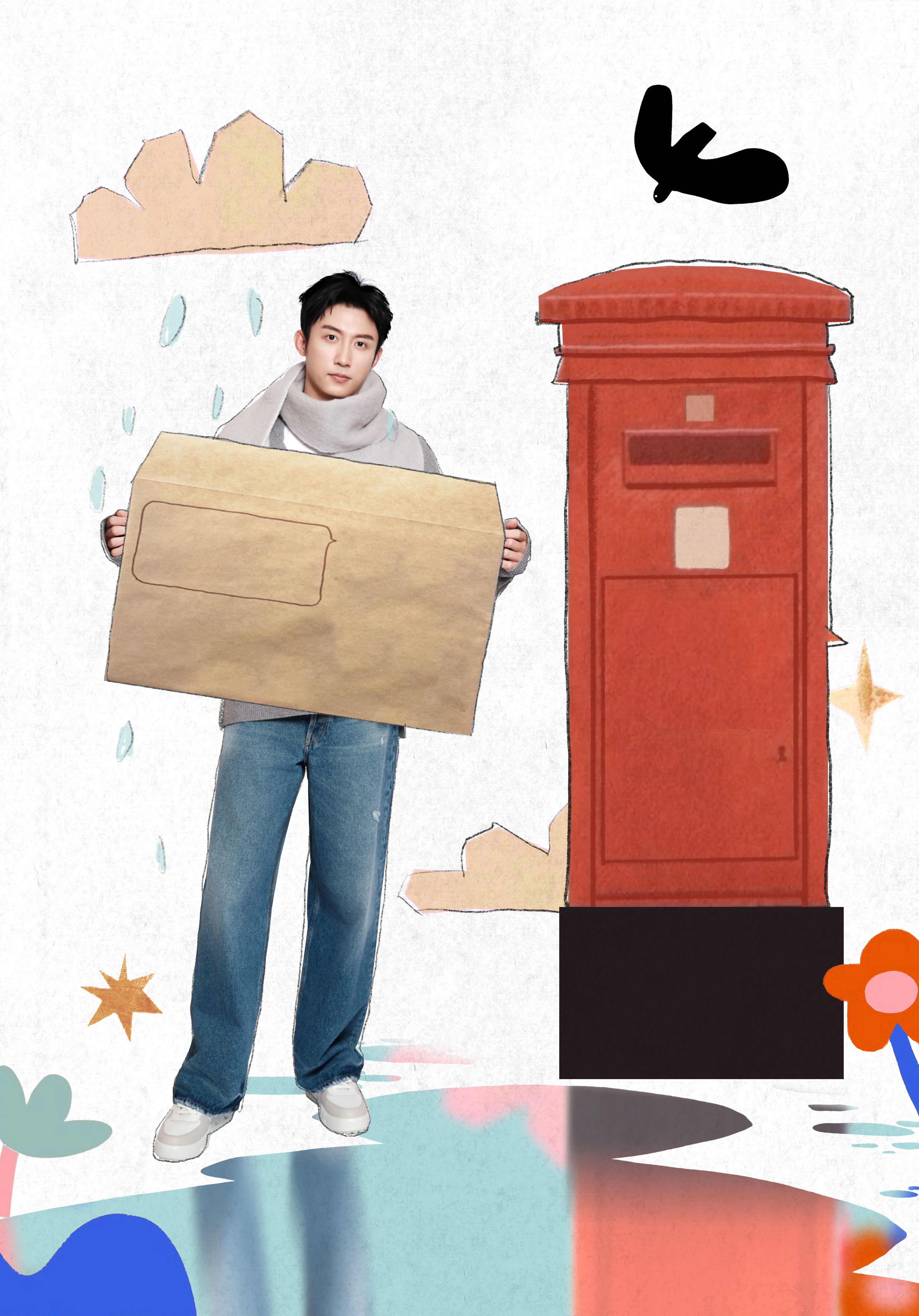 刚才看到黄景瑜生日特别企划图的视觉设计工作室发的📕，我才后知后觉地看出这套图对