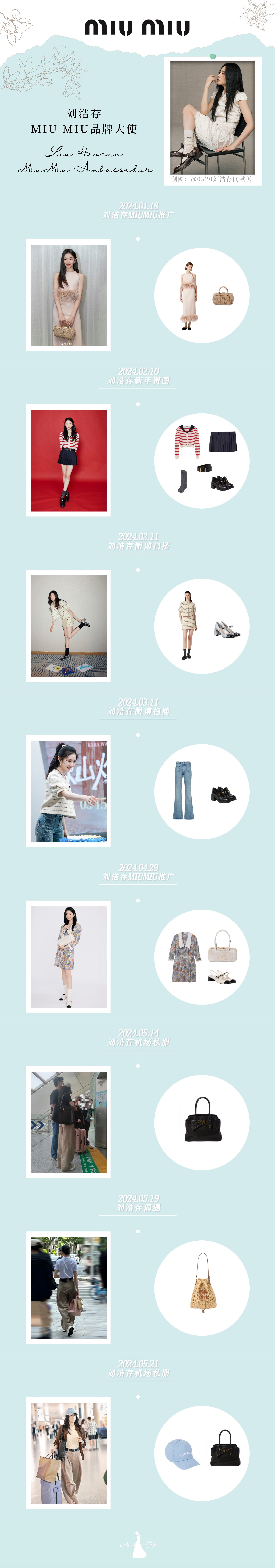 刘浩存💫MIUMIU品牌大使刘浩存 📅：2024.06.132024年6月1