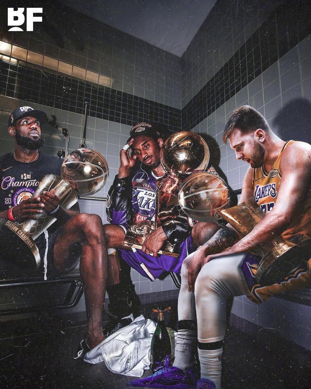 卢卡·东契奇谈为洛杉矶带来总冠军“科比为洛杉矶带来了无数总冠军。勒布朗也为洛杉矶