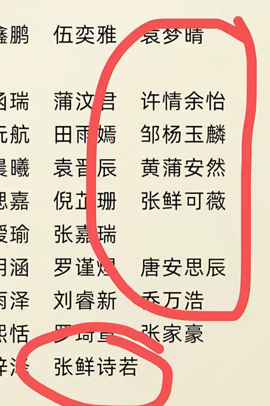 四字名已经满足不了90后家长了等孩子读书时多签几次名，就会哭着喊着要求家长改名字