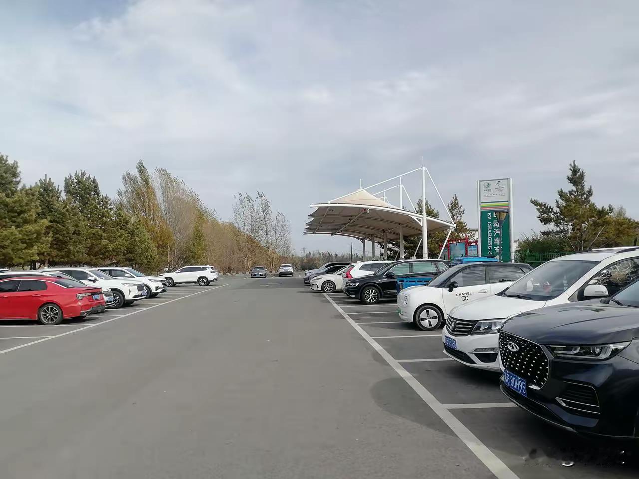 一个地方有没格局，看停车场就知道了。就张家口来说，但凡有爿空地便圈了起来，横上一