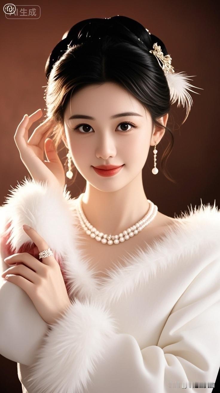 优雅珍珠项链，尽显高贵气质