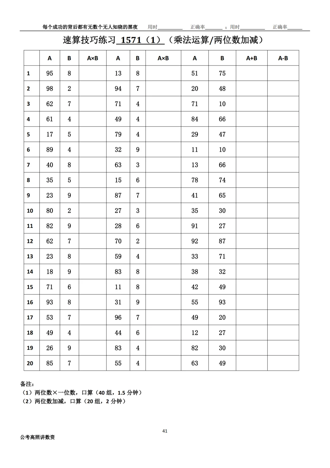 资料分析速算练习1571