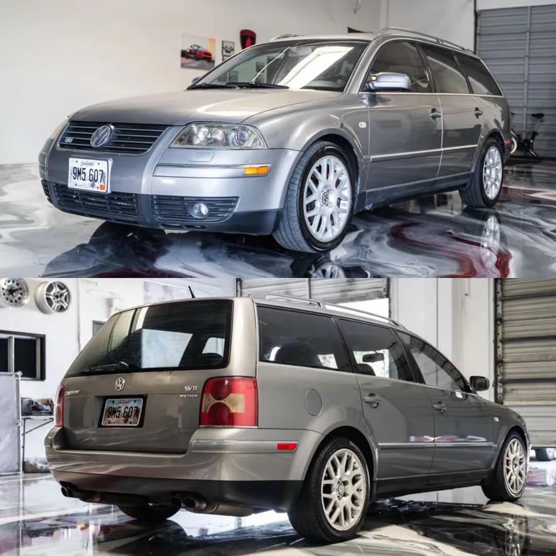 这台2003年的Volkswagen Passat W8 4Motion旅行车，