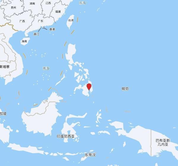 【欧洲地中海地震中心】发布，2025-10-15 23:13:05 在 菲律宾棉