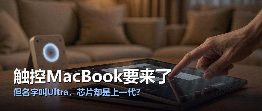 苹果终于要给Mac装触控屏了。但等来的，可能是一台"名字比芯片还新"的电脑。
1