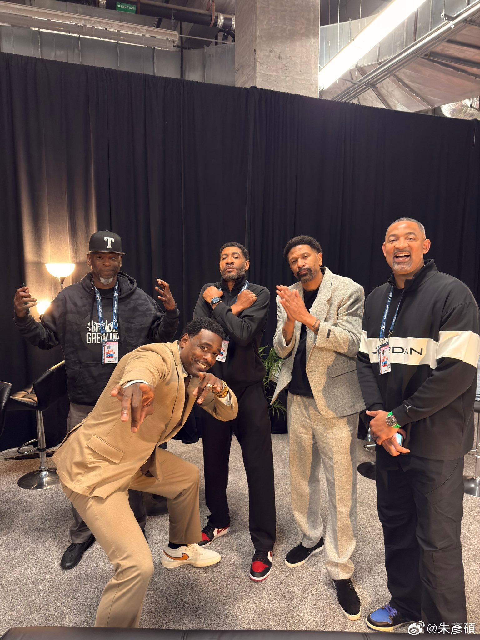 昔日的Michigan五虎，見證了今天的四強戰。 