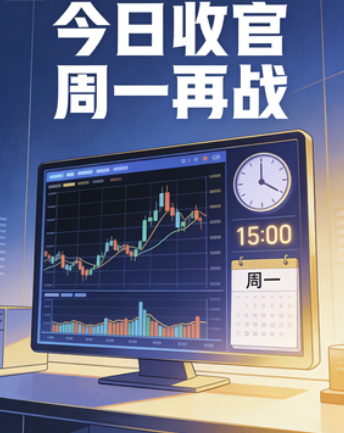 今天的战斗到此结束，收兵休息！不贪、不恋、不扛单，利润稳稳落袋。一周圆满收官，下