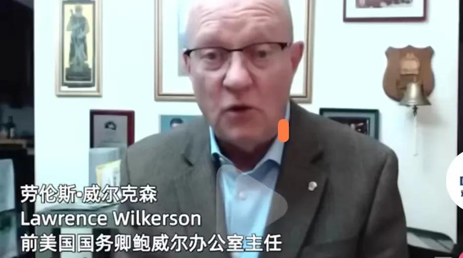 美国前国务卿鲍威尔办公室主任劳伦斯·威尔克森近日接受采访时表示，2003年美国在