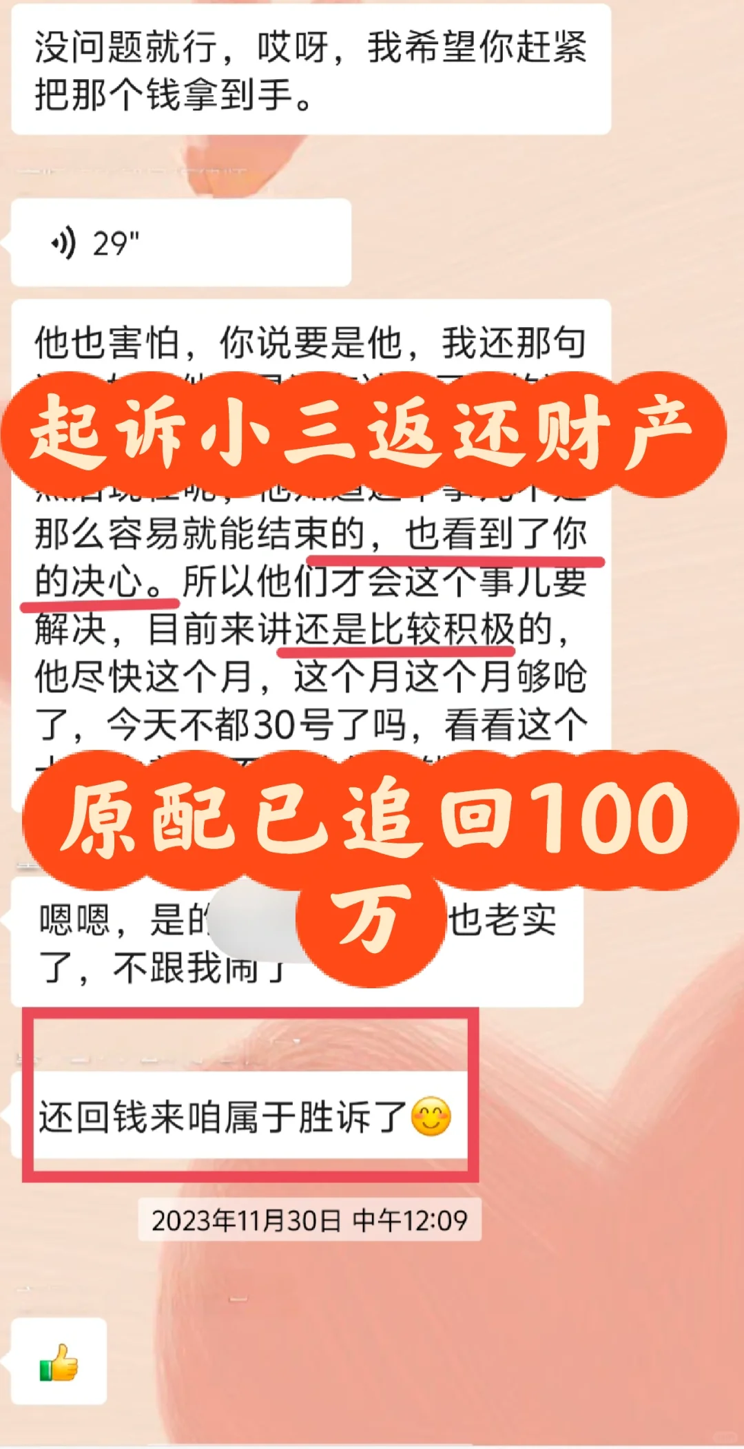 证据不足，看律师怎么支招拿回的100万