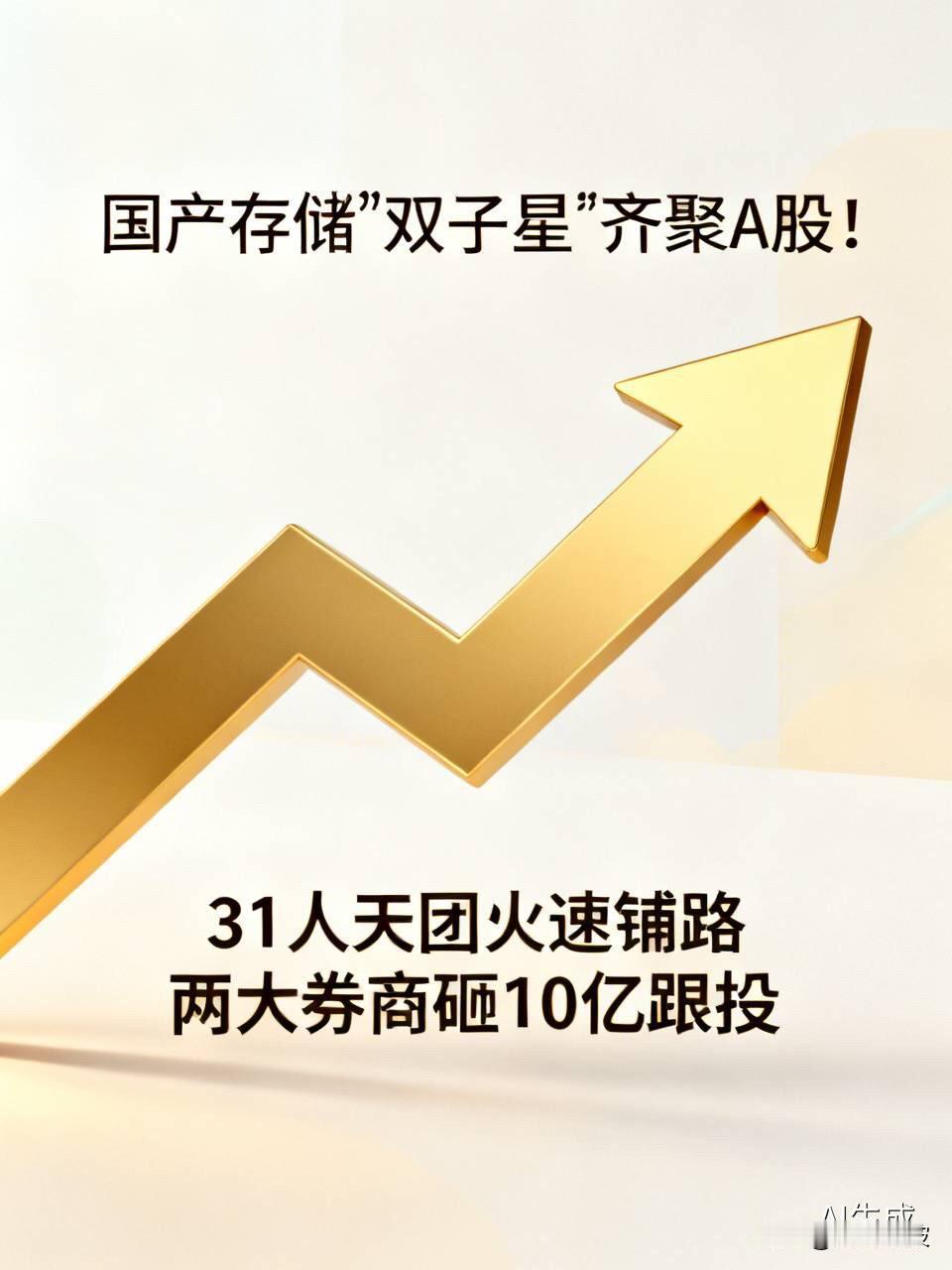 国产存储“双子星”齐聚A股！31人天团火速铺路，两大券商砸10亿跟投，背后暗藏什