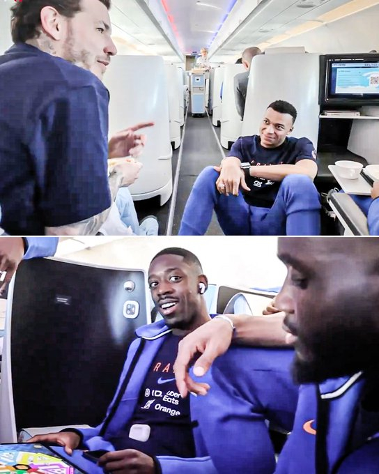 法国队正前往波士顿，准备明天与巴西队进行一场友谊赛 