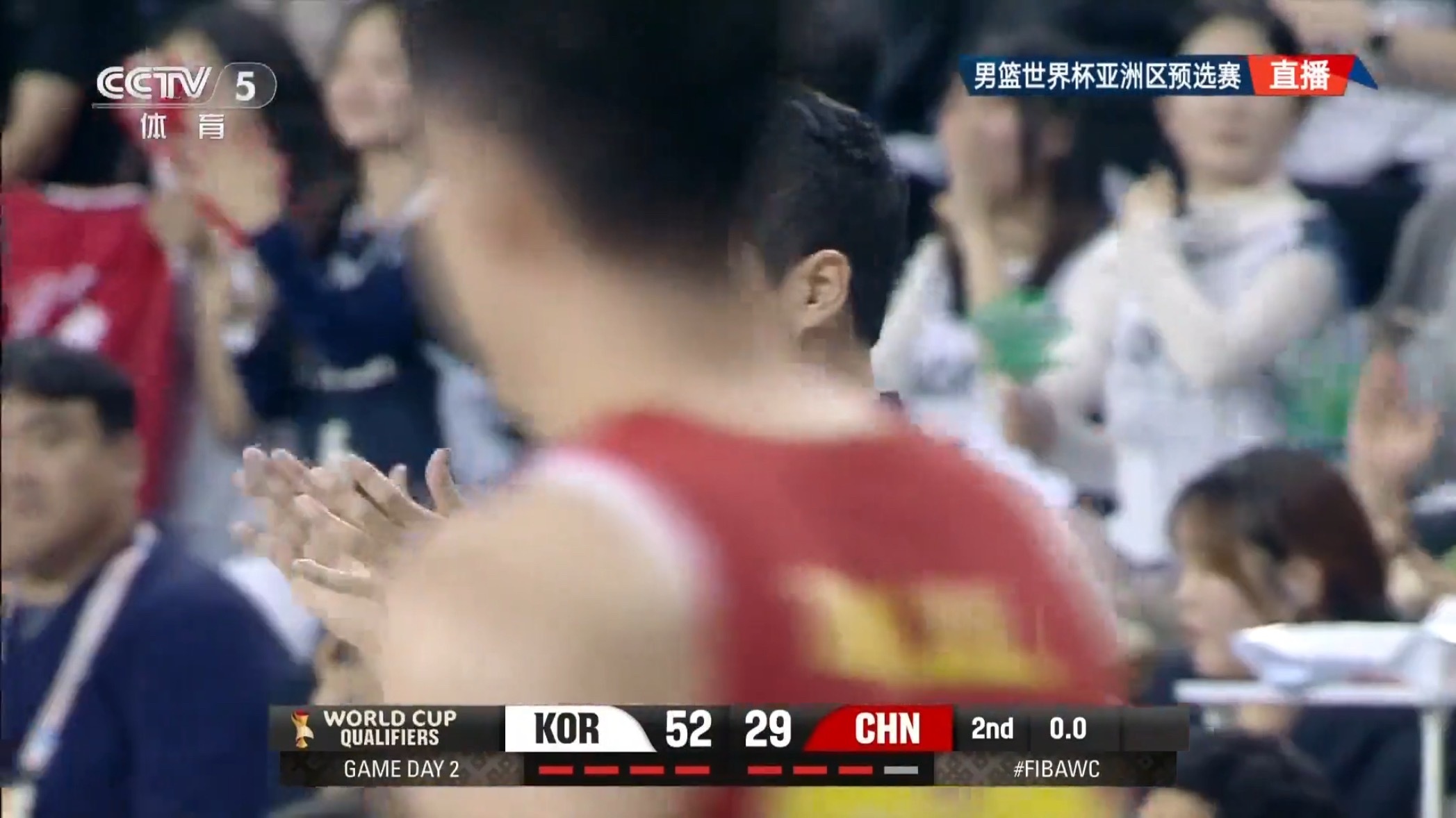 我的老天爷啊😧中国男篮vs韩国男篮