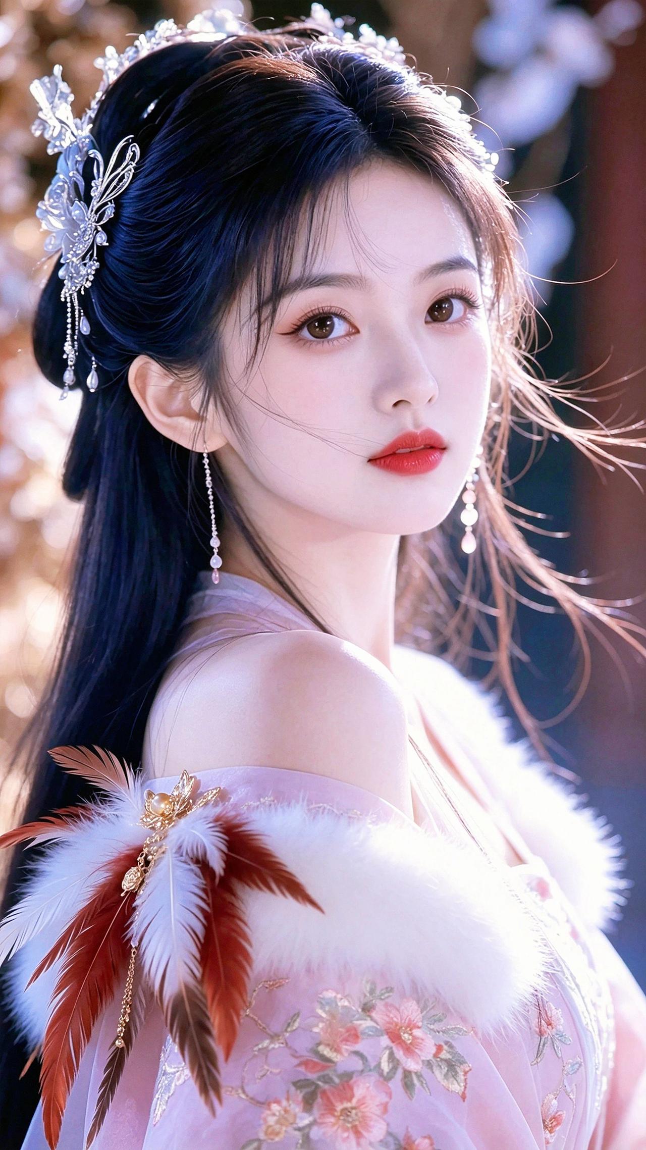 AI氛围感写真组图 抖音ai创作 古风温婉写真 清冷感古风 国风古韵