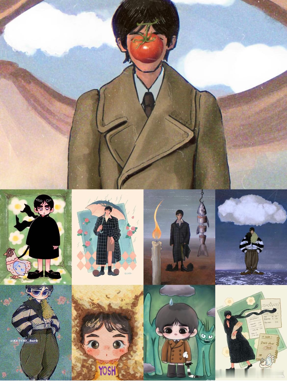 于适杂志炸出好多神仙画手于适新杂志上线炸出这么多神仙画手呢，风格各异，太厉害了！