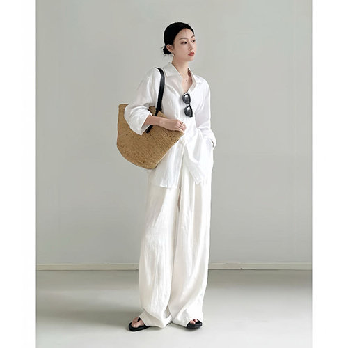**Ourwe Archive | 雨露亚麻哲学裤**  银泰百货正品授权 · 