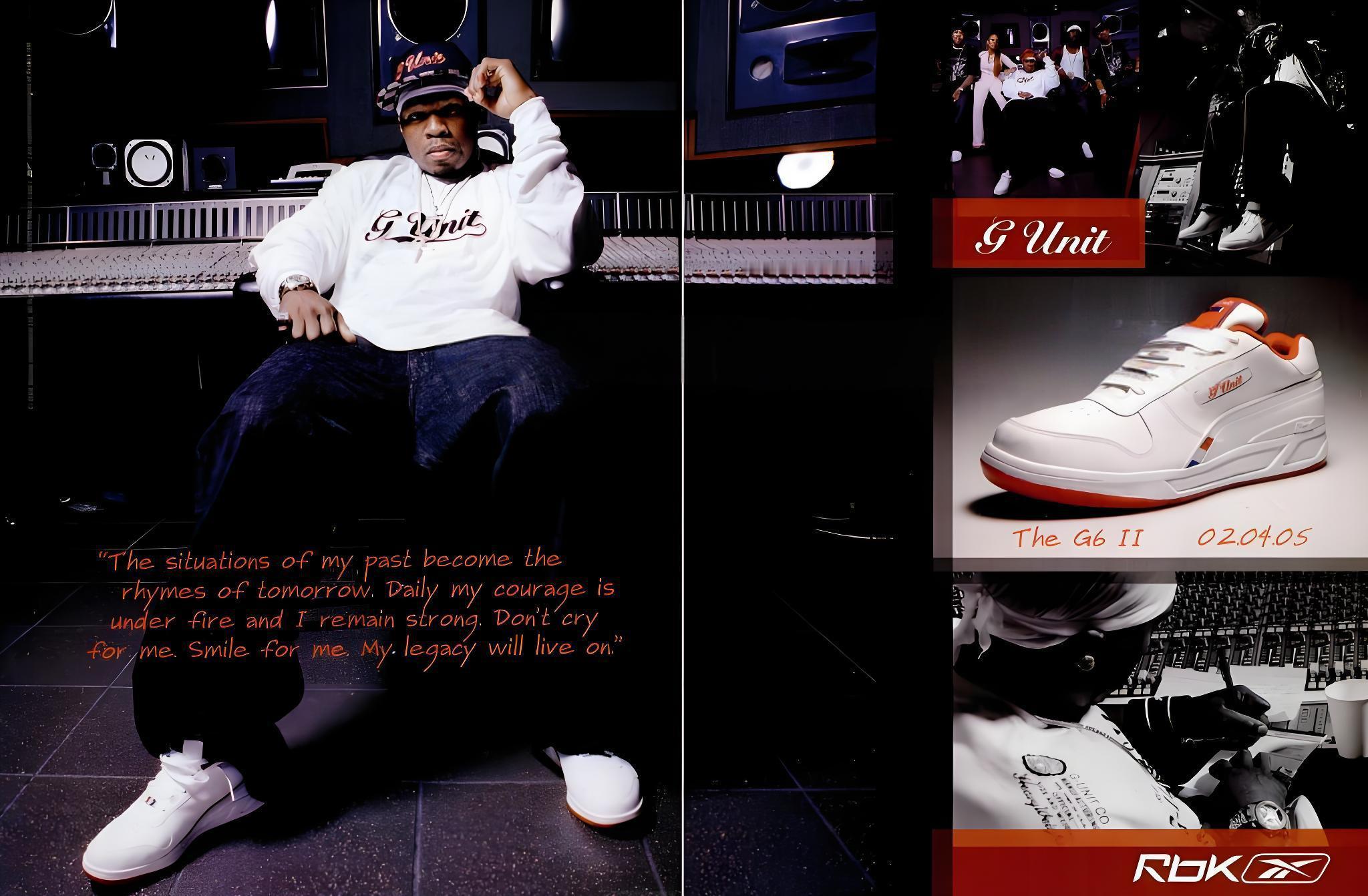RBK G-UNIT G6 II  鞋控的日常球鞋海报球鞋广告画