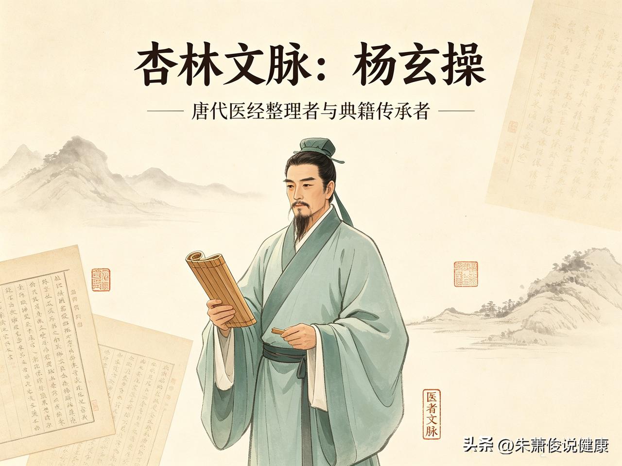 杏林文脉：杨玄操——被低估的唐代医经整理者，他让古医书真正传下去

很多人熟悉“
